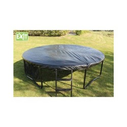 EXIT trampoline afdekhoes rond - 244 cm - zwart