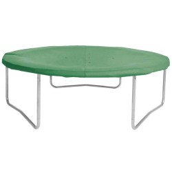 Beschermhoes voor trampoline rond - groen - 396 cm