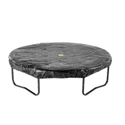 EXIT beschermhoes voor trampoline rond - 251 cm - zwart