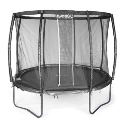 AMIGO trampoline Deluxe met veiligheidsnet 305 cm zwart