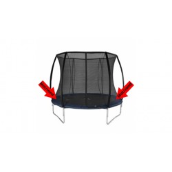 Alert Beschermrand voor Trampoline Zwart 305 cm